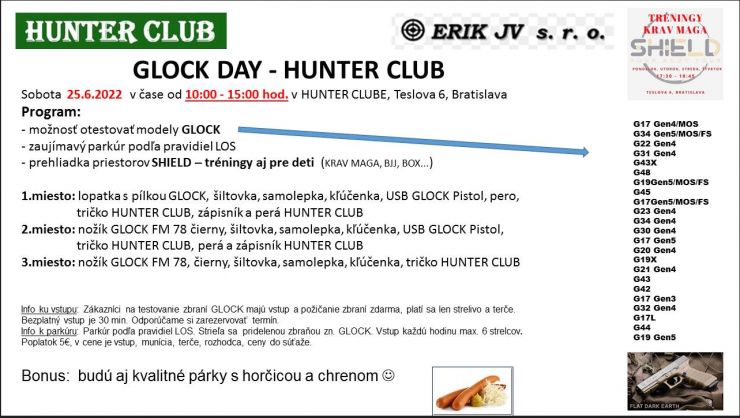GLOCK DAY HUNTER CLUB