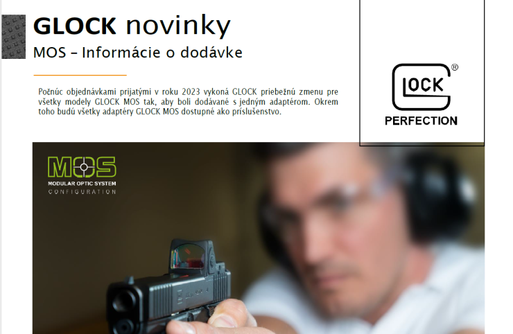 GLOCK MOS informácie