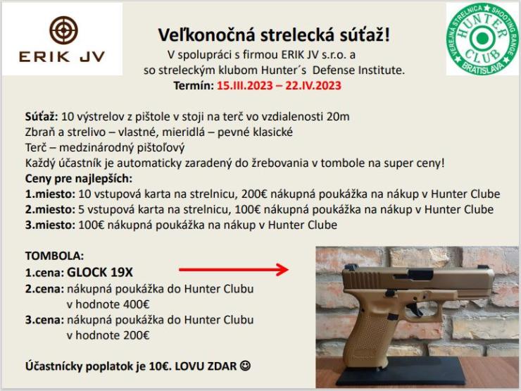 Veľkonočná strelecká súťaž 22.4.2023