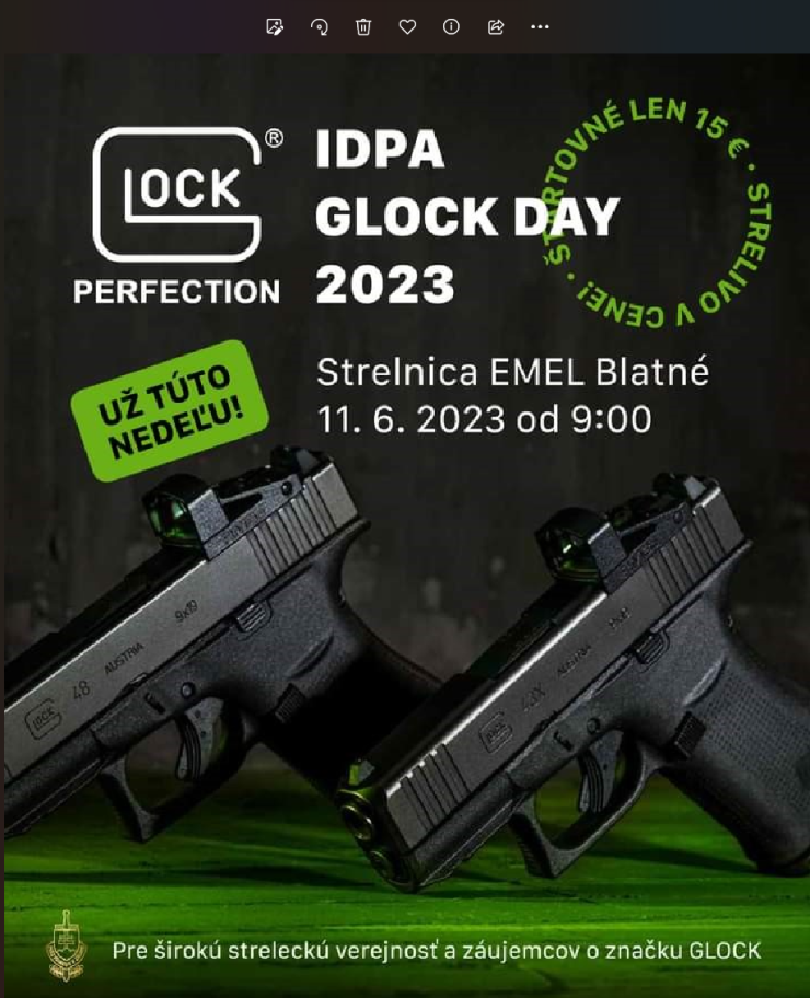 IDPA GLOCK DAY 11.6.2023