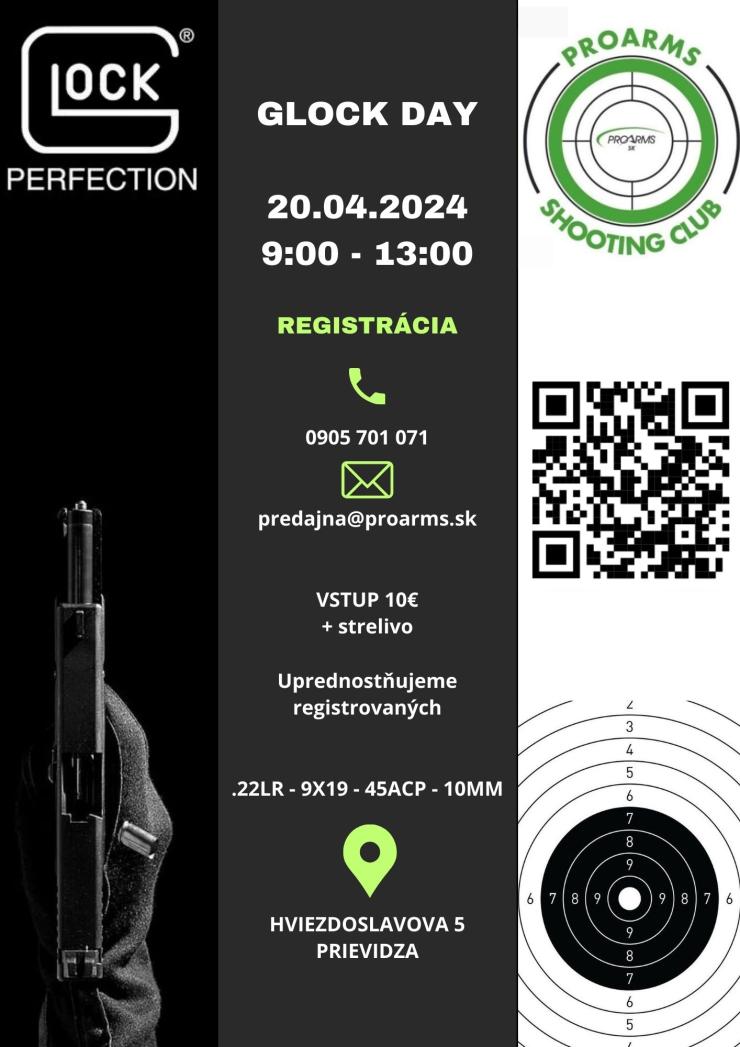 GLOCK DAY 20.4.2024 PRIEVIDZA