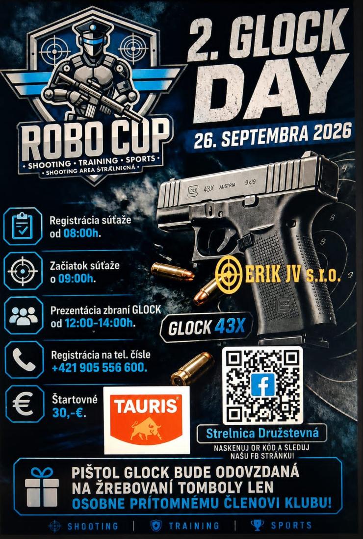 ROBOCOP GLOCK DAY STEEL CUP